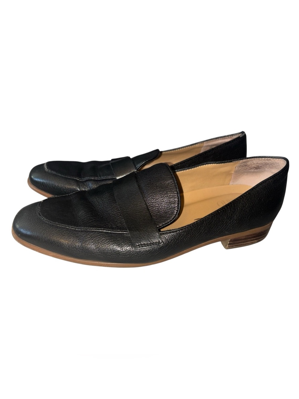 Franco Sarto Cosmo Black Loafers Women size 9